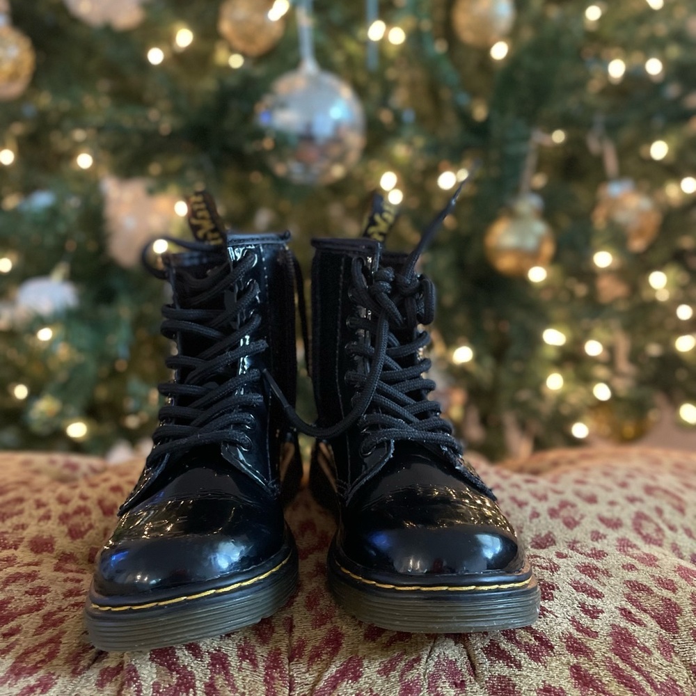 Dr. Martens Black Lace-Up Boots
